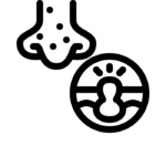 "This image showcases blackheads, which are small, dark bumps on the skin caused by clogged hair follicles. They occur when excess oil, dead skin cells, and bacteria accumulate in pores, leading to a blockage. Blackheads are most commonly found on the nose, chin, and forehead. Regular cleansing, exfoliating, and the use of non-comedogenic products can help prevent their formation and maintain clearer skin."